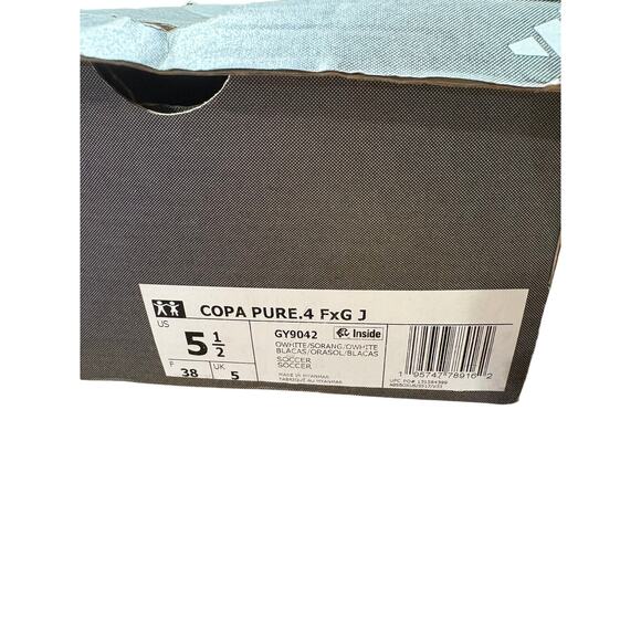 5.5 adidas Unisex-Child Copa Pure.4 Flexible Ground Football Shoes Soccer Cleats - Picture 3 of 11